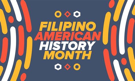 Filipino american history month happy holiday filipinos and united ...