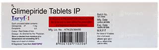 Isryl 1 Tablet 10: Uses, Side Effects, Price & Substitutes