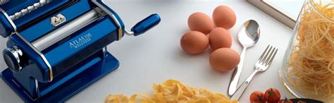 Buy Marcato Atlas Pasta Machine, Chrome, Includes Pasta Cutter, Hand ...