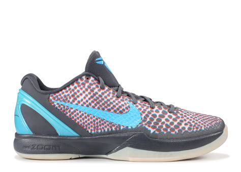 Zoom Kobe 6 All star 3d Hollywood Blue Red Grey Dark Chlrn Drng 448693 ...