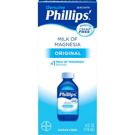 Milk Of Magnesia: Constipation Relief Phillips'®, 42% OFF