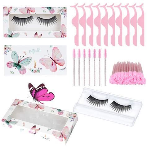 Buy 180pcs False Eyelash Kit Include 30 Eyelash Packaging Box Eyelash ...