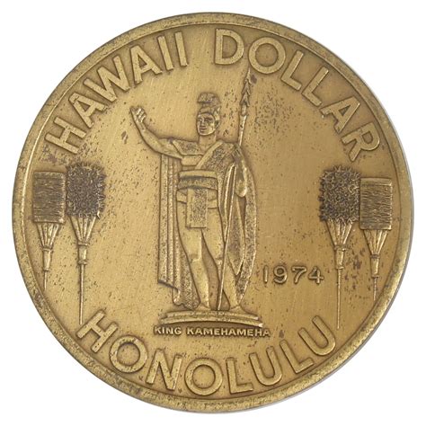 1974 Hawaii Dollar Honolulu Token – Colonial Acres Coins