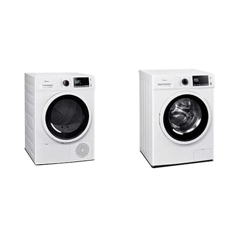 Buy Midea 24" Compact Front-Load Washing Machine and Heat Pump Ventless ...