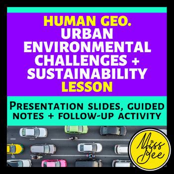 Urban Environmental Challenges and Sustainability Lesson | AP Human Geo ...