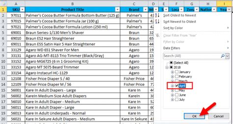 Image result for Excel AutoFilter Using List Boxes