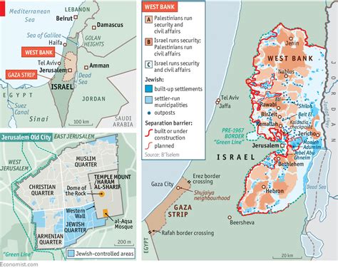 Peace, or in pieces? - How the 1967 war changed the shape of Israel ...