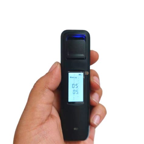 Digital Alcohol Detector LED Digital Breath Alcohol Tester Handheld ...