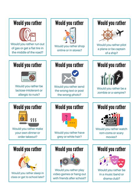 Would You Rather Questions Would You Rather Science Questions Little