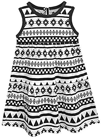 A.T.U.N. (ALL THINGS UBER NICE) Girl's Cotton Skater Knee Length Casual ...