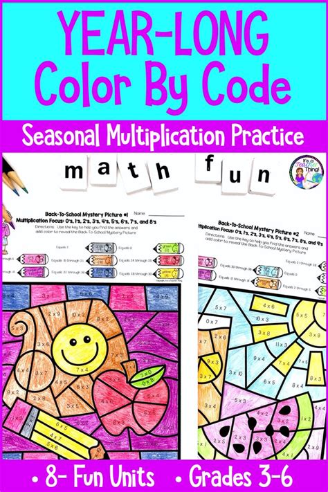 Image result for Math Coloring Pages Multiplication