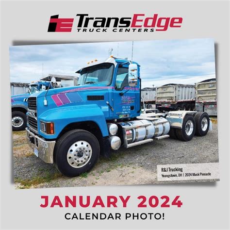 Congratulations to R & J Trucking, our January calendar photo winner ...