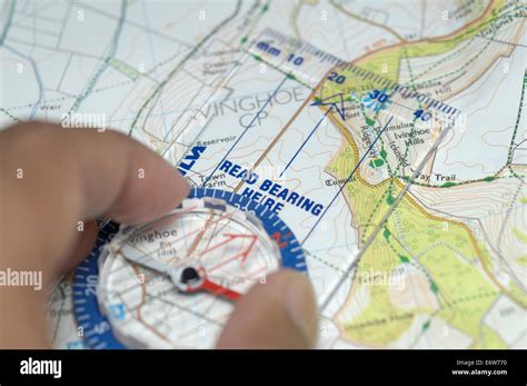 Image result for How to Use a Compass Map