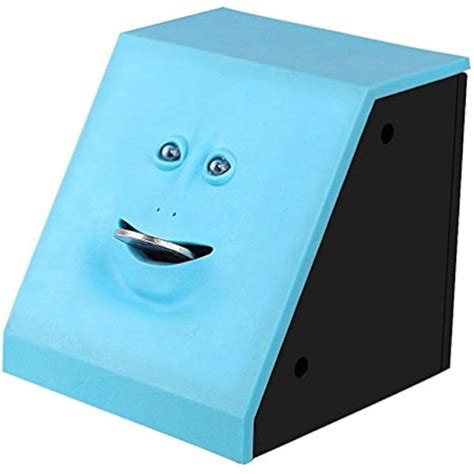 HSTYAIG Face Coin Bank Money Eating Coin Bank Battery India | Ubuy