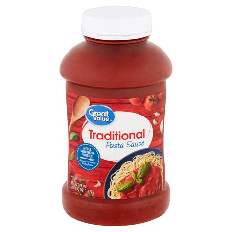 Great Value Pasta Sauce at Sean Chaffey blog
