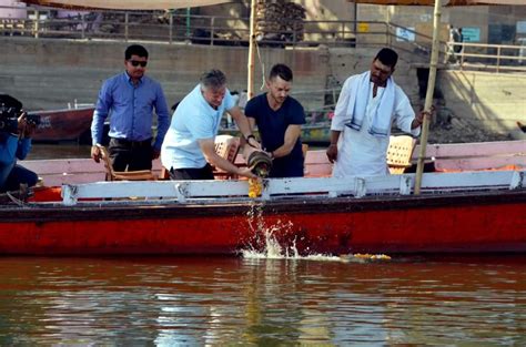 Steve Waugh visits Varanasi to scatter ashes of friend in Ganges ...
