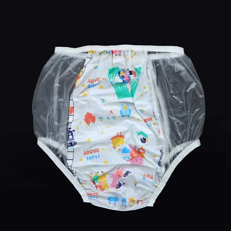 Buy TEN@NIGHT Adult Bbay Plastic Pants Adult Incontinence PVC Diaper ...