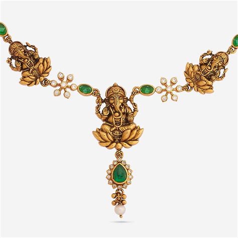 Silver Temple Necklace 188206