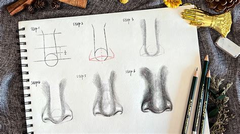 Tonal Nose Drawing Tutorial 的图像结果