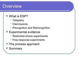 Image result for Define Extrasensory Perception