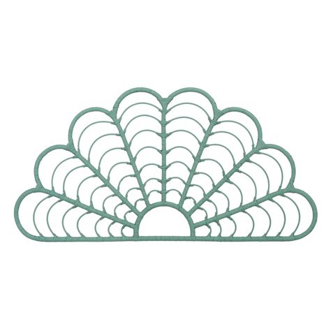 Cabecero de Cama 160 x 3 x 80 cm Verde Ratán | Leroy Merlin