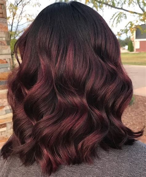 45 Shades of Burgundy Hair: Dark Burgundy, Maroon, Burgundy with Red ...