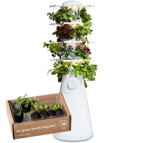 Amazon.com: New! Lettuce Grow Farmstand Nook | 20 Plant Hydroponic ...