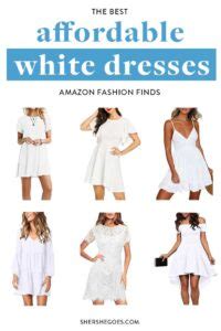 amazon white dress