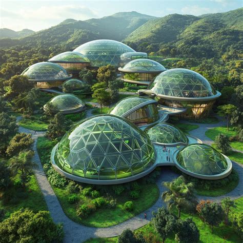 ETFE biodome structures | illustrarch