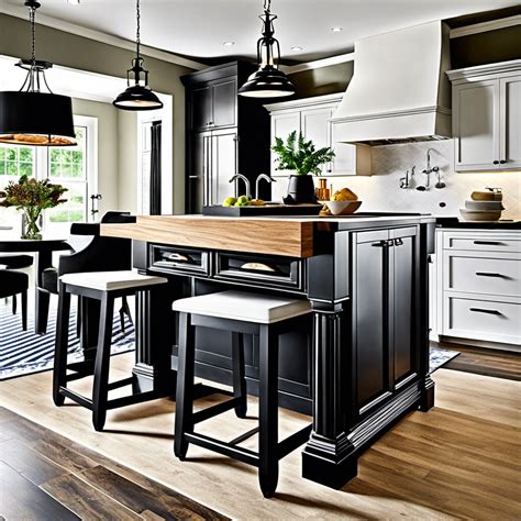 Black Kitchen Ideas With Island