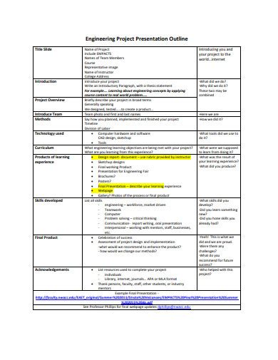 Project Outline Example 的图像结果