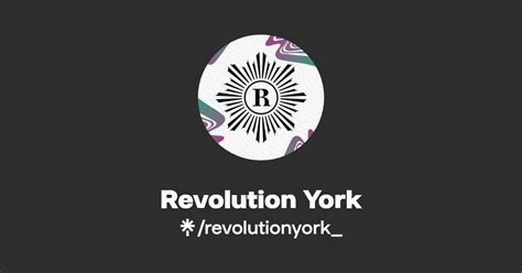 Revolution York | Instagram, Facebook | Linktree