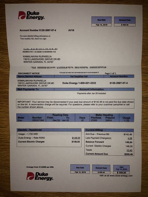 Utility bill, Proof of address,Template, Fake, Custom, Printable ...