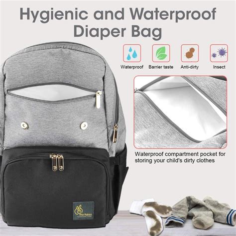 Caramello Smart Diaper Bag For Moms With Water-Resistant Material