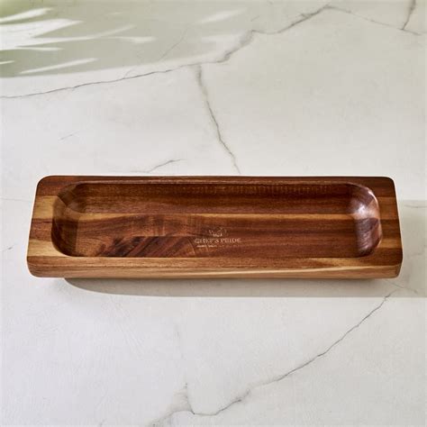 Buy Chefs Pride Marion Acacia Wood Serving Platter - 32x10x4cm from ...