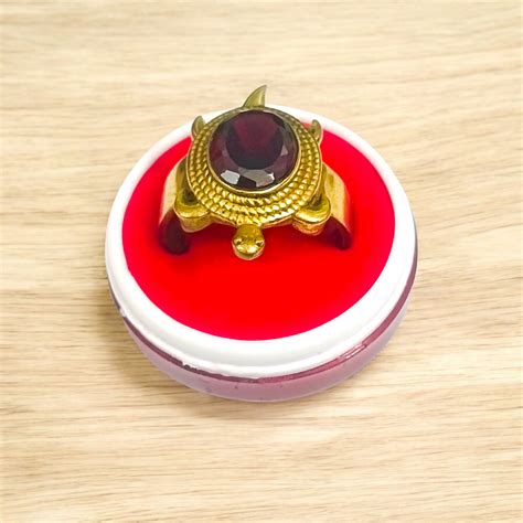 Kachua Manik Ring – Adjustable Spiritual Gemstone for Men & Women ...