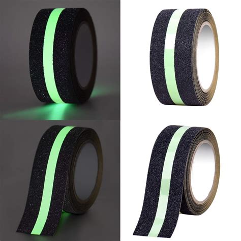 Bellveen Reflective Stair Tape | Anti Slip, Adhesive Grip Tape | Glow ...