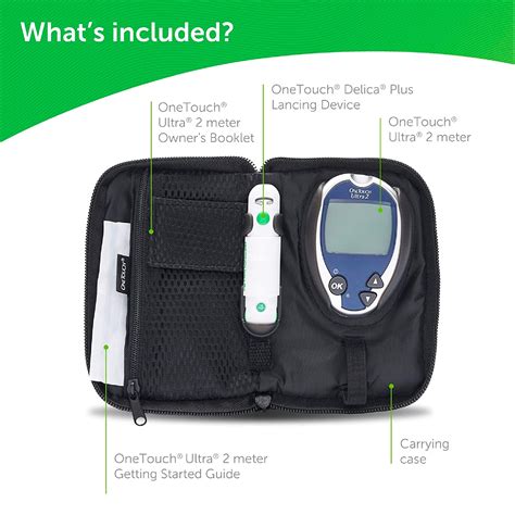 Buy OneTouch Ultra 2 Blood Glucose Meter | Glucose Monitor For Blood ...
