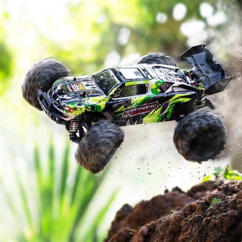 Tygatec Supersonic RC Car – High-Speed 4WD Stunt Car (Green)