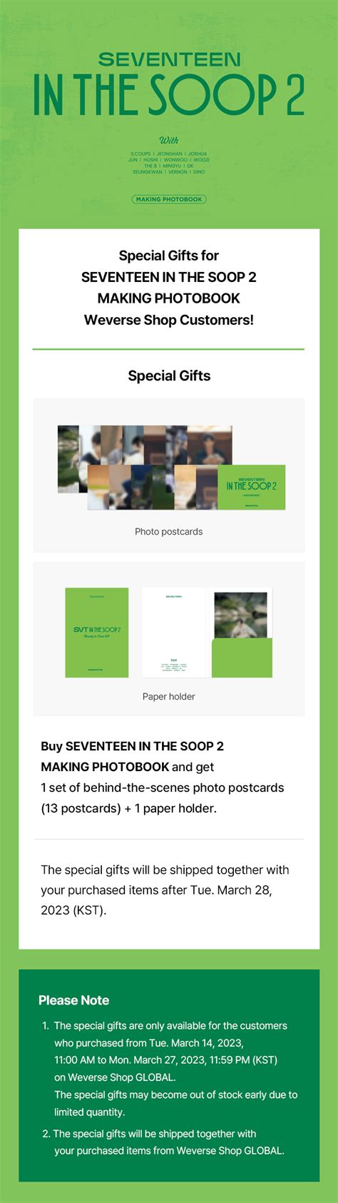 SEVENTEEN SEVENTEEN IN THE SOOP 2 MAKING PHOTOBOOK and Photo postcard ...