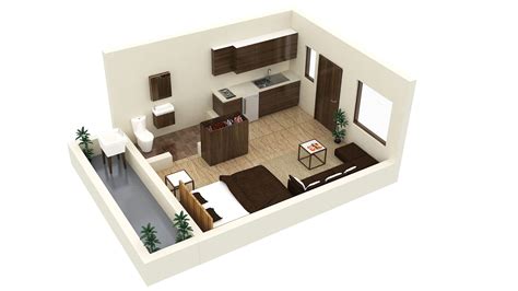 studio apartment floor plan idea | Studio apartment design, Floor plan ...