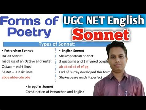 Forms of Poetry: History of English Literature Video Lecture - Crash ...