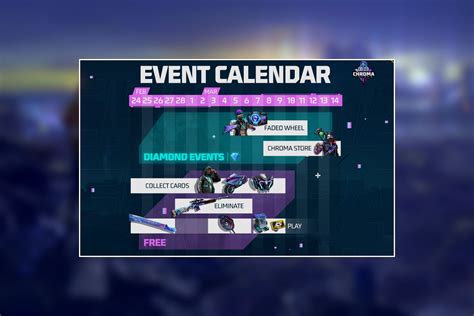 Free Fire MAX Chroma Futura calendar released
