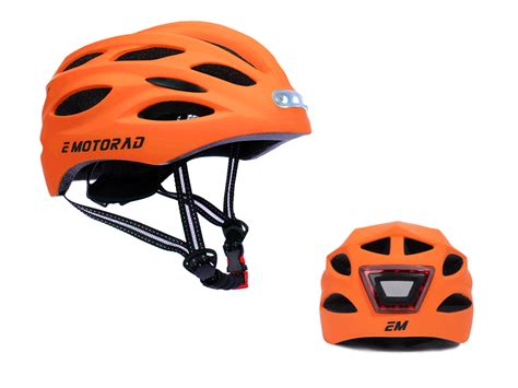 Emotorad Beacon Front & Back Light-M- Orange | Riders Inc