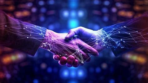 Digital Shaking Hands 的图像结果