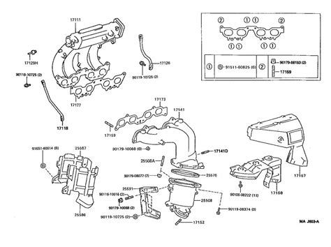 Image result for 2011 RAV4 Exhaust O2 Layout V6