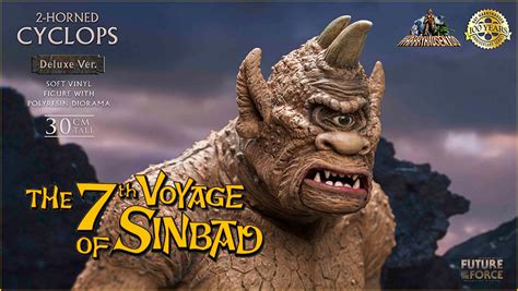 The 7th Voyage of Sinbad: Ray Harryhausen 2-Horned Cyclops Statue ...