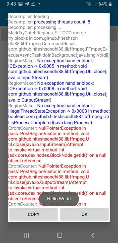 Sketchub • Apk Decomplier - Jadx Library - Dex To Java Files