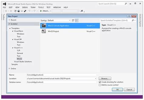 Image result for How to Open Visual Studio 2012 Express