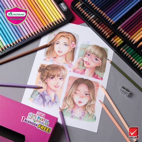 MASTERART Colored Pencils 124 Colors including India | Ubuy